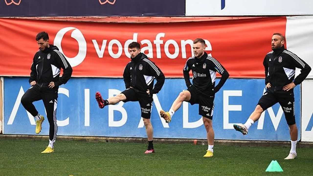 Beşiktaş’ta MKE Ankaragücü maçı hazırlıkları devam etti