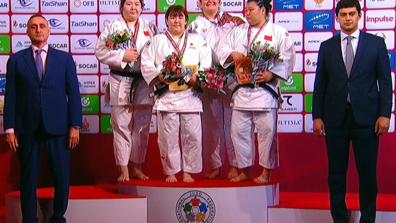 Milli judocu Hilal Öztürk, Taşkent’te bronz madalya kazandı