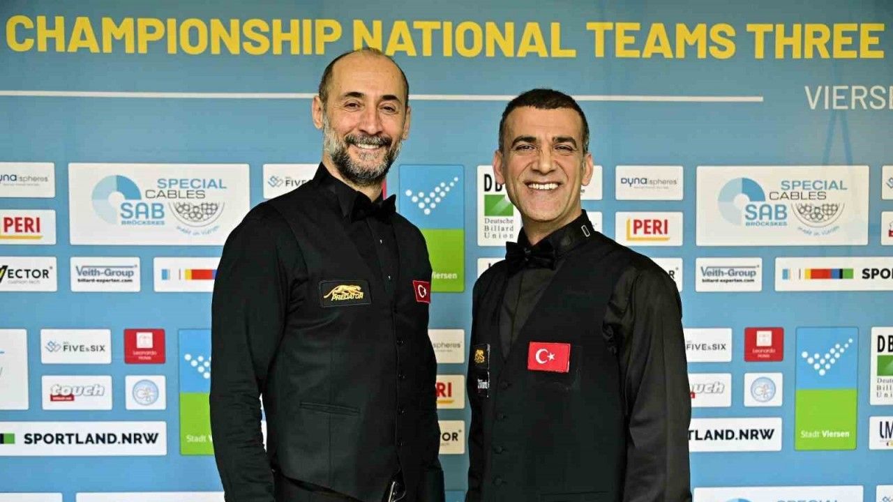 Semih Saygıner ve Tayfun Taşdemir, Bilardo Dünya Şampiyonası’na galibiyetle başladı