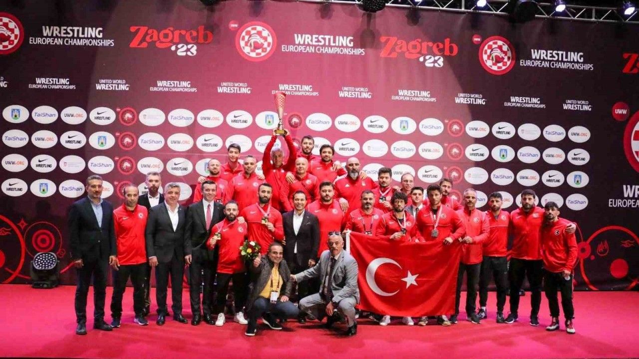 Türkiye Güreş Milli Takımı, Avrupa şampiyonasına damga vurdu