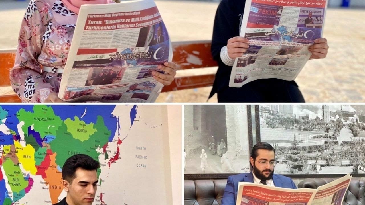 Irak’ta Türk gençleri "Türkçe gazete okuyoruz" etkinliği başlattılar