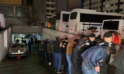 İstanbul’da "Kökünü Kurutma Operasyonu"nda yakalanan 161 zanlı adliyeye sevk edildi