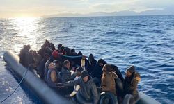 Marmaris’te 62 düzensiz göçmen kurtarıldı