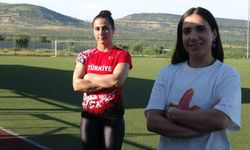 Kilisli atlet, futbol sahasında antrenman yaparak cirit atmada Türkiye şampiyonu oldu