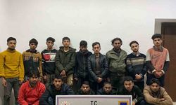 Elazığ’da 15 düzensiz göçmen yakalandı