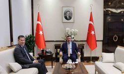 Sinan Oğan’dan Cumhurbaşkanı Yardımcısı Yılmaz’a ziyaret