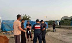 Mersin’de ülkeye kaçak giriş yapan 12 göçmen yakalandı