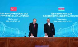 Erdoğan ve Aliyev, Iğdır-Nahçıvan Doğalgaz Boru Hattı temelini attı