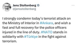 NATO Genel Sekreteri  Ankara’daki terör saldırısını kınadı