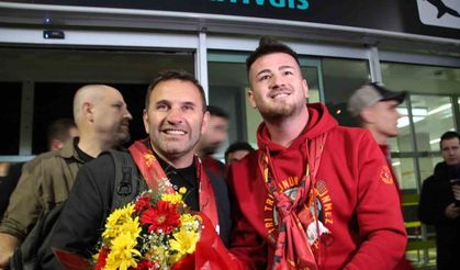 Galatasaray kafilesi Konya’ya geldi