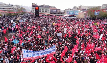 Kılıçdaroğlu, Erzincan’da miting yaptı