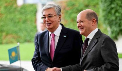 Almanya Cumhurbaşkanı ve Başbakanı, Orta Asya liderlerini ağırladı
