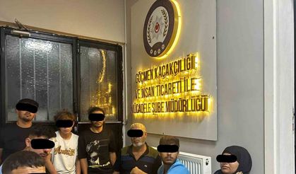 Kırklareli’nde 28 kaçak göçmen, 5 organizatör yakalandı