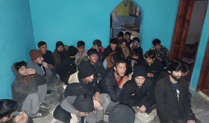 Ağrı’da 48 Afgan göçmen yakalandı