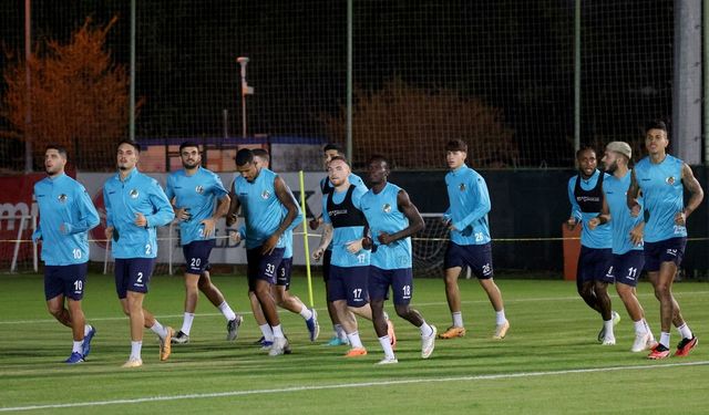 Corendon Alanyaspor, Galatasaray maçının hazırlıklarına başladı