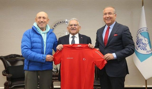 Tenis Federasyonu'ndan Kayseri'ye ziyaret