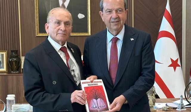 Yalçın Mıhçı, Kuzey Kıbrıs Türk Cumhuriyeti Cumhurbaşkanı Sayın Ersin Tatar'ı ziyaret etti