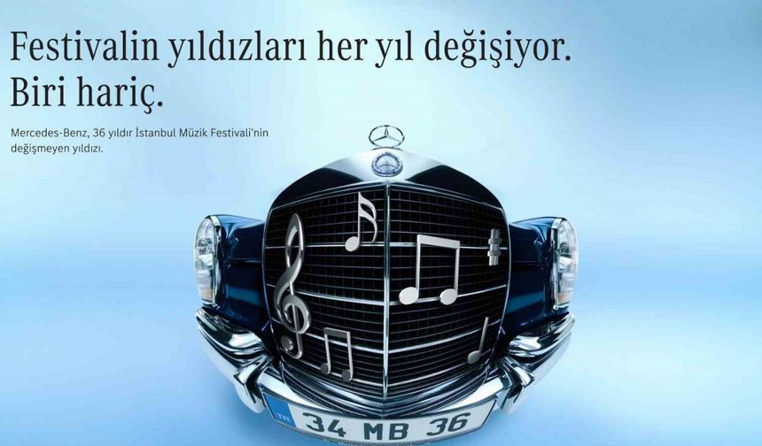 Mercedes-Benz’den İstanbul Müzik Festivali’ne destek