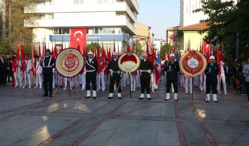 Atatürk vefatının 85. yıl dönümünde Isparta’da anıldı