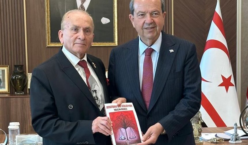 Yalçın Mıhçı, Kuzey Kıbrıs Türk Cumhuriyeti Cumhurbaşkanı Sayın Ersin Tatar'ı ziyaret etti